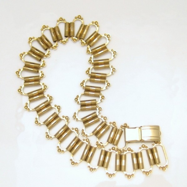 Vintage Book Chain Necklace Victorian 