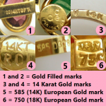 Vintage Jewelry Marks: Help for Dating Your Vintage Jewelry